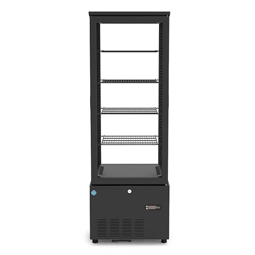 RIT 4面ガラス冷蔵ショーケース RITS-228 215リットル 幅515×奥行553×高さ1500mm