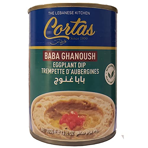 Cortas Eggplant Dip ( Baba Ghannouge ) 13.5 oz, Pack