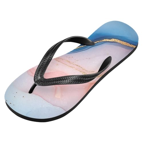 Luxury Marble Flip Flop Sandal for Women Men, Casual Beach Slippers Indoor Outdoor XS2