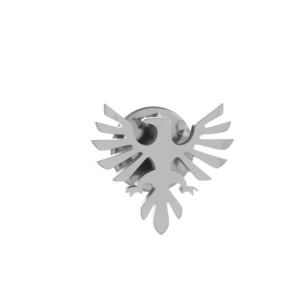 Broche Thunderbird émail gemme drapeau oiseau mythique badge vêtement - 7