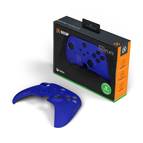SCUF Instinct Controller Removeable Faceplate Kit – Anti Friction Rings – Xbox Series X, S, Xbox One – Blue