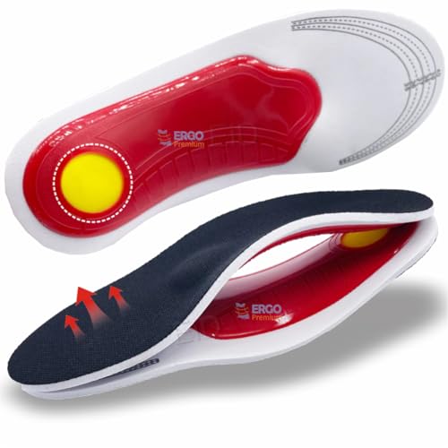Palmilha Ortopédica Para Tratamento dos Pés Chatos e Planos - Fascite Plantar Esporão Calcâneo Neuro