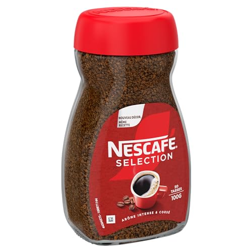 Café Soluble Sélection Nescafe La Boîte De 50 Tasses - vue 3