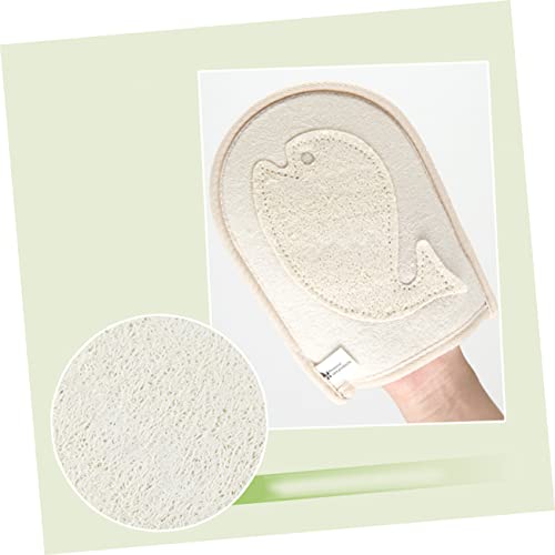Healeved 2 Pçs Luva De Banho Luva De Bucha Bucha Luva De Manopla Luva De Banho Esfoliante Escova Cor