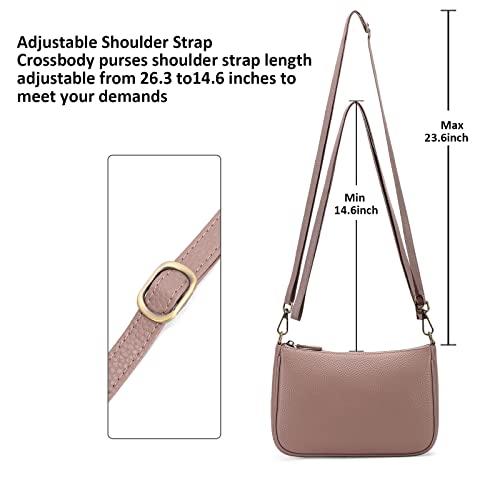 SENDEFN Small Leather Crossbody Bag Wallet for Women Adjustable Shoulder Bags Purses with Zipper by SENDEFN - Used condition - Image 4