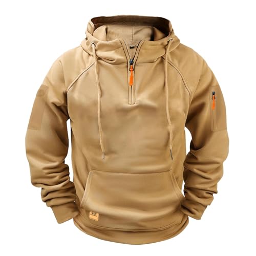 Sweat à capuche homme coton molleton chaud et doux coupe ample avec cordon A101