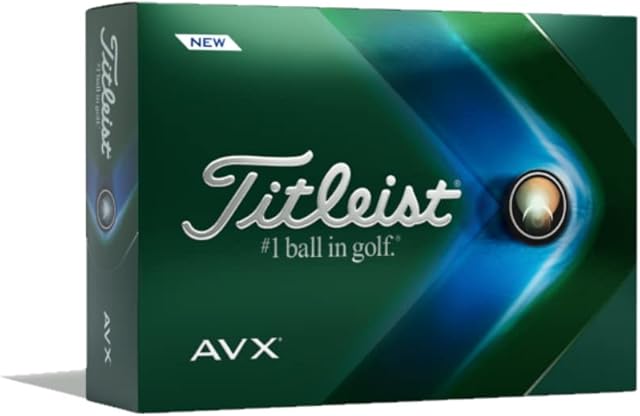 TITLEIST AVX Golf Balls, 2022 Edition [12 Ball Pack]