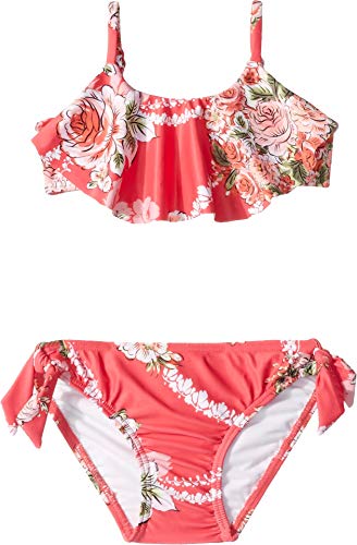 Image of Seafolly Girls' Ruffle Front Bikini Swimsuit Set