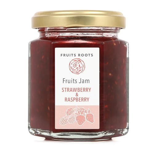 フルーツルーツ フルーツ ジャム ストロベリー&ラズベリー 砂糖不使用 無添加 国産 ギフト可 FRUITSROOTS