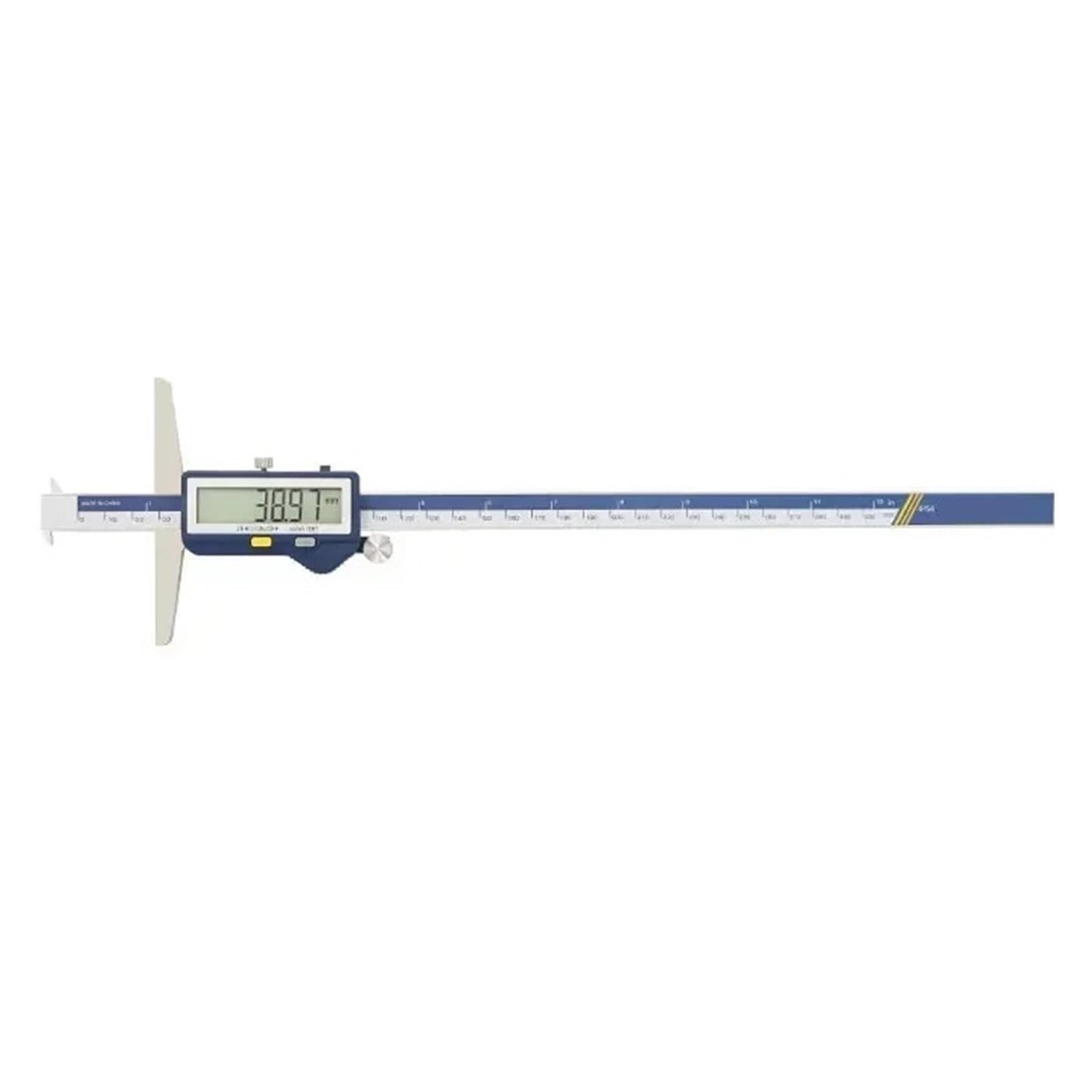 Suwmiarka cyfrowa ze stali nierdzewnej podwójne haki cyfrowa suwmiarka głębokości 150/200/300mm (5113L-300B)