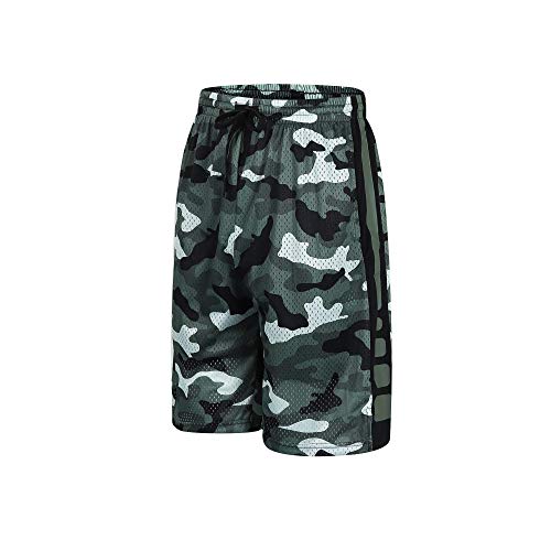 Urbciety Mens 12''Camo Basketball Shorts Long Athletic Gym Shorts With Pockets Camo Green-Xxxl #TOP10