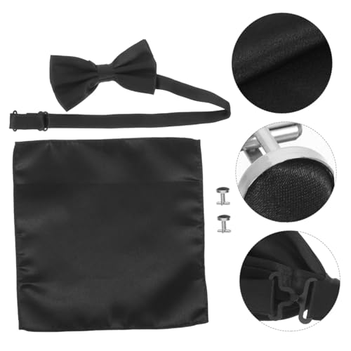 Set de tres piezas para hombre con corbata y pañuelo miniatura 6