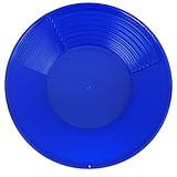 Pioneer Mining 14' Blue Gold Pan for Gold Prospecting