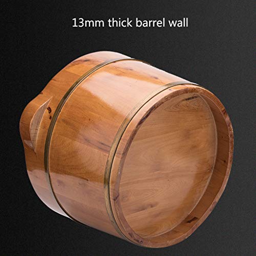 Spa de pies de madera extragrande para masajes y pedicura miniatura 5