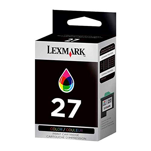 Cartouche d'encre d'origine Lexmark N°27 fini les bavures