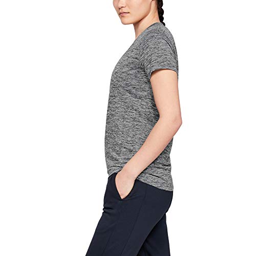 Image of Under Armour Womens Tech V-Neck Twist Short-Sleeve T-Shirt
