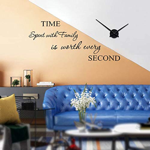 Vangold Large Wall Clock Hands, 3D Diy Clock Hands Needles With Clock Mechanism & Wall Sticker For Home Office Decor #TOP6