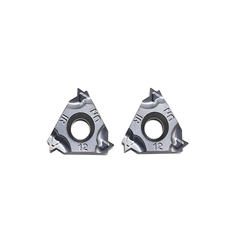 Tool Part for 10pcs 16IR 12UN Thread 16IRM 12UN 60 Angle Thread Turning Tool Tungsten Insert Threading Lathe (Shank Diameter: 16IR 12UN)