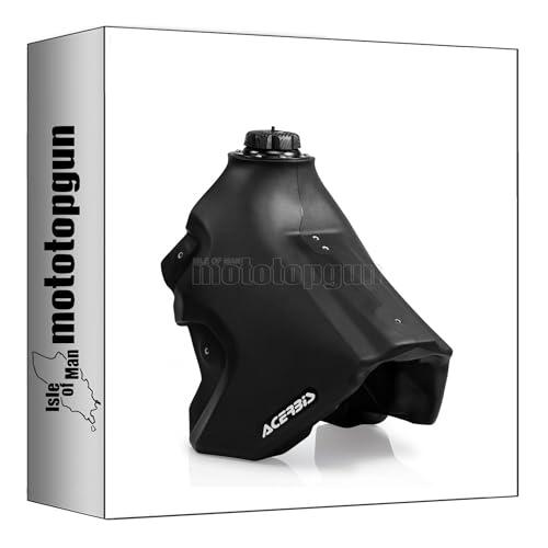 Réservoir de carburant Acerbis 0001604.090 noir finition robuste pour Kawasaki KLX 400