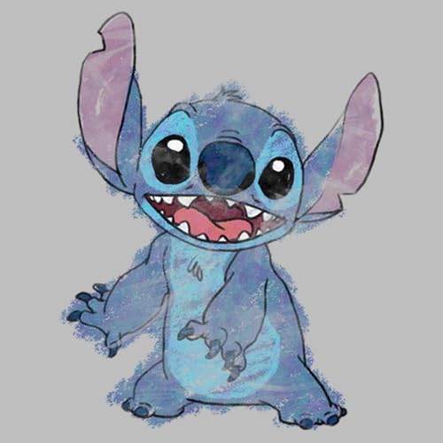 Image of Girl's Lilo & Stitch Sitting in Nature T-Shirt