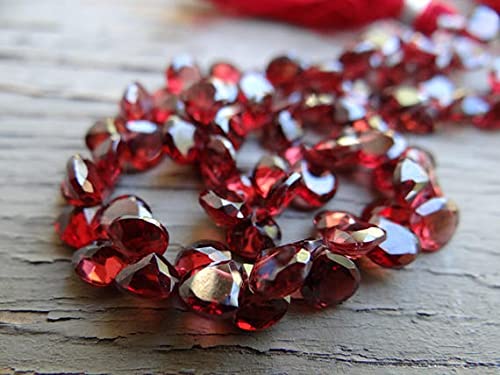 Grenat pyrope cœur LKBEADS contre les pierres ternes : illuminez vos montages de bijoux