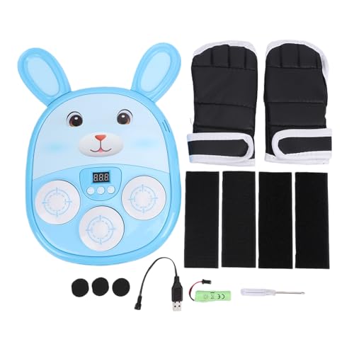 Máquina de boxeo musical infantil con control remoto 2.4G y detección de movimiento