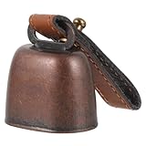 BESPORTBLE アウトドア用ヴィンテージ鉄製ベル 牛鈴 ペット用熊よけ鈴 ハイキング キャンプの紛失防止と警報機能