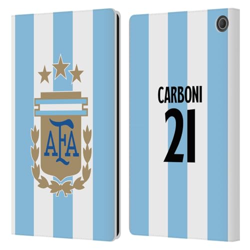 Étui Fire Max 11 Argentine Valentín Carboni housse portefeuille cuir