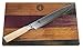 Kai Shun Classic White Set coltello da prosciutto DM-0704W lama 23 cm | Coltello giapponese ultra affilato in acciaio damasco + grande tagliere in rovere 34 x 21 cm | VK: 269 €