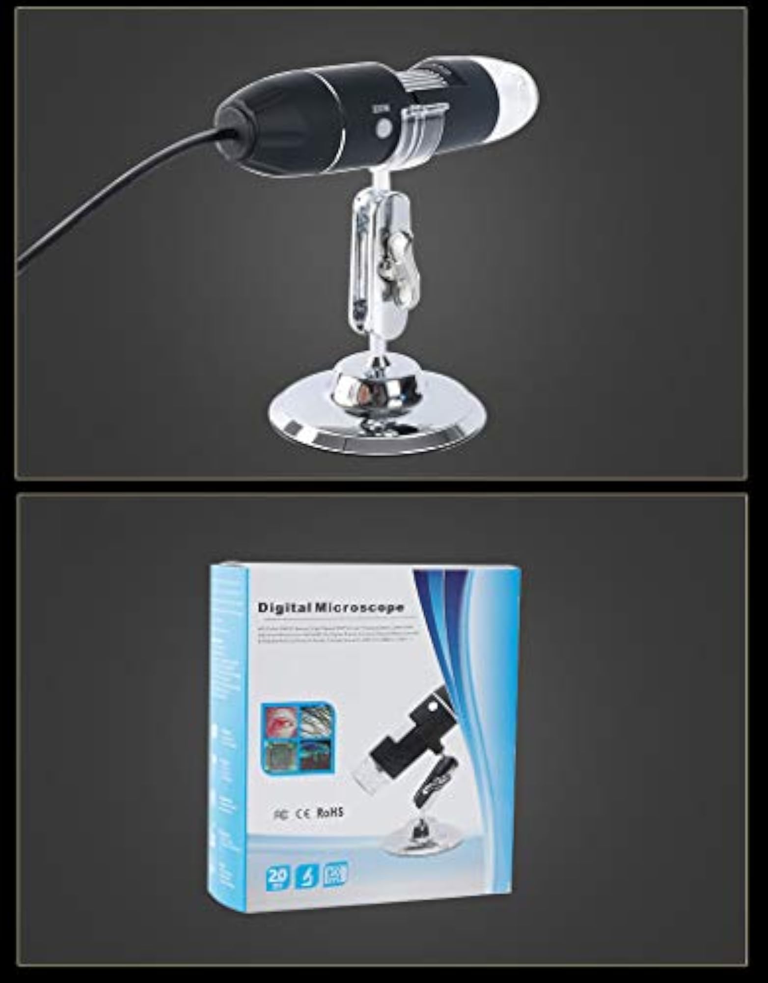 1600X Digital Flexible Microscope Camera