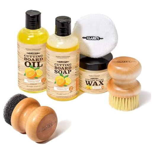 3-Step Cutting Board Care Kit