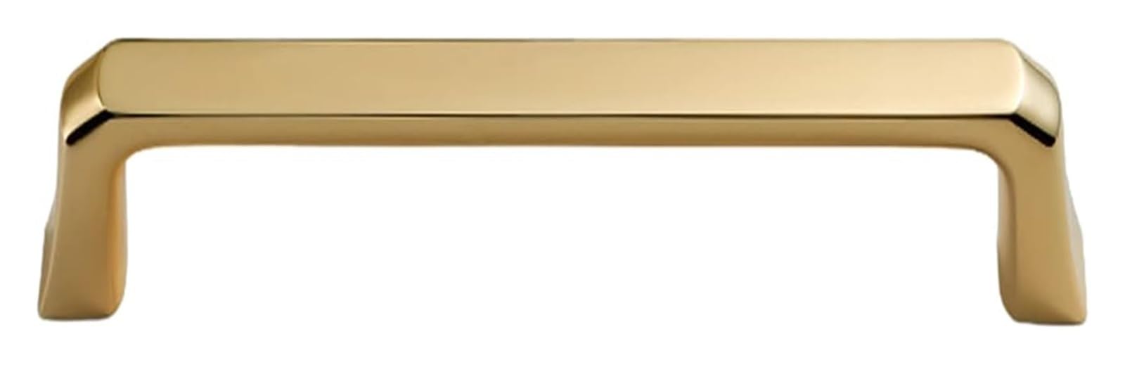 VOPLIVAT Kitchen Cupboard Handles, Bow Cabinet Handle Pulls, Zinc Alloy, Gold/Black, Multiple Sizes(OneColor,Hole Distance 96mm)