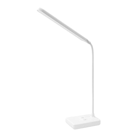 MYADDICTION LED Desk Lamp Table Night Light Adjustable Nightlight USB Port Plug