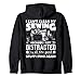 Regalo divertido para amantes de la costura I Can't Clean My Sewing Room Sudadera con Capucha