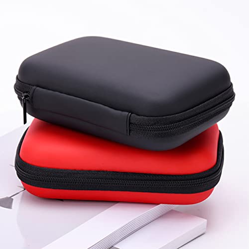 WUIOAUSXN Estojo de armazenamento Unidade de disco rígido com zíper Caixa de Bolsa para transporte,