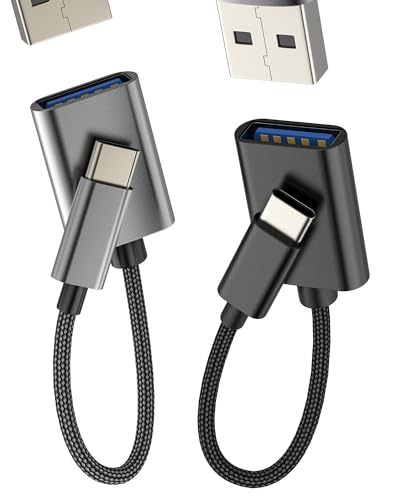 Ya en manzanajugosa.com: Adaptador USB C a USB 3.0 OTG(2 Pack)Adapter Tipo C Macho a USB-A Hembra para iPhone 16 15 Pro MacBook para iPad Compatible Con Samsung para Apple Conector Datos Conversor Accesorios Convertidor Plug