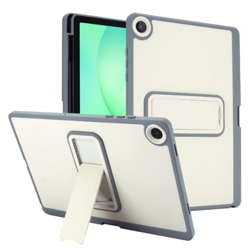 Samsung Galaxy Tab A9+ Plus 11�C���` 2023 (SM-X210/X216/X218)�Ή��̕ی�P�[�X �X�����ŏ_���TPU�J�o�[�A�����X�^���h�ϏՌ��V�F���B�z���C�g