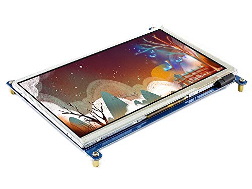 7 Inch 800×480 Capacitive Touch Screen Hdmi Interface Custom Raspbian Lcd Monitor Mini Pc Supports Raspberry Pi 4 3 2 1 Model B B+ A+ & Beaglebone Black & Banana Pi/Banana Pro @Xygstudy #TOP7
