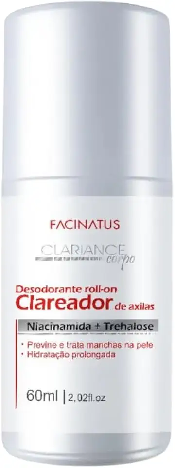 Desodorante Roll-on Clariance Clareador De Axilas - Facinatus