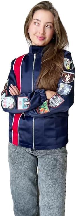 Lana Del-Rey Racing Chaqueta Album Jacket Patch Blue Racer Jacket For Womens
