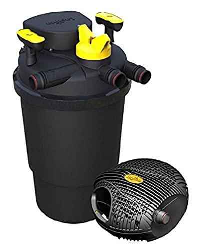 Laguna Clear Flo 14000 Set, bestehend aus Druckfilter Pressure-Flo 14000 und Hochleistungspumpe Max-Flo 9000, fuer Teiche bis 14.000l