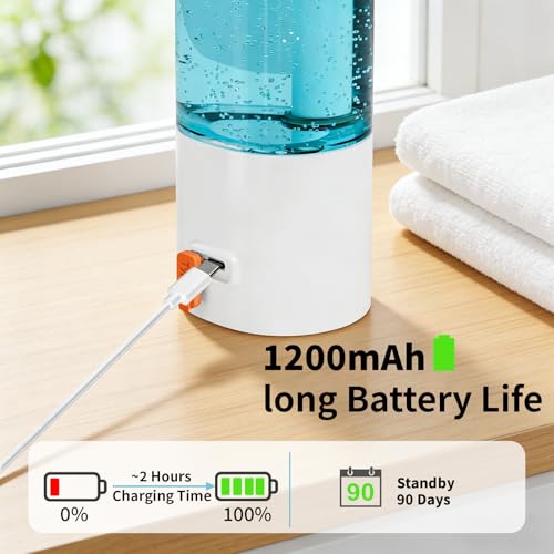Automatic Liquid Soap Dispenser Touchless 13 5oz 400mL Orange - image 7