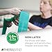 THERABAND Resistance Bands Set, Professional Elastic Band For Upper & Lower Body Exercise, Strength Training without Weights, Physical Therapy, Pilates, Rehab, Yellow & Red & Green, Beginner
