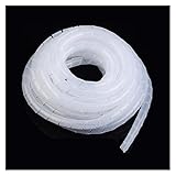 Anwendung: Unsere Kabelabdeckungen for Kabel haben ein geteiltes Öffnungsdesign und seitliche Schnitte for eine einfachere Verwendung, sodass diese Kabelhüllen for Drähte einfach eingelegt werden können und bequem for Sie zu installieren sind.