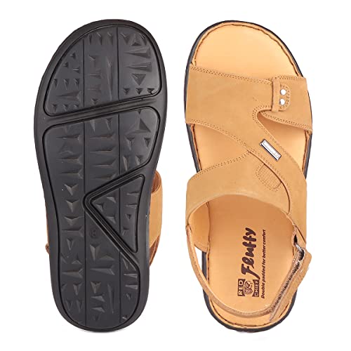 Image of Red Chief Genuine Leather Formal Slip-On Sandal for Men| RC3789