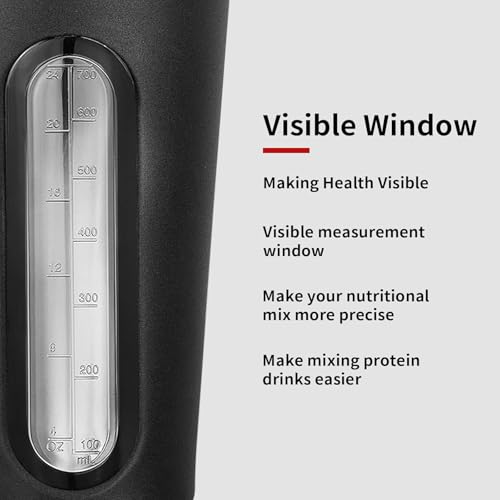 Image of Shaker Bottles for Protein Mixes 28 oz Stainless Steel Protein Shaker with Mixing Ball, Not Stays Cold /Hot, Visible Window Metal Shaker Cups, Leakproof, BPA Free Bottle Shaker 950 ml