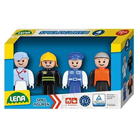 Lena 04490 Set mit 4 vollbeweglichen Figuren Cover