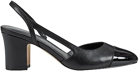 Marc Fisher Women's Laynie Pump, Black 001, 5.5 | Image 4