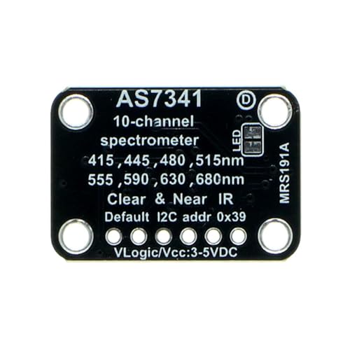 Sensor AS7341 espectral de 11 canales con alta precision de luz 6