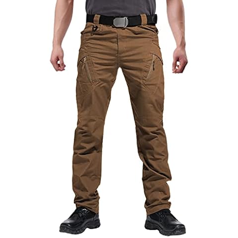 FEDTOSING Men's Tactical Cargo Work Trousers Cover